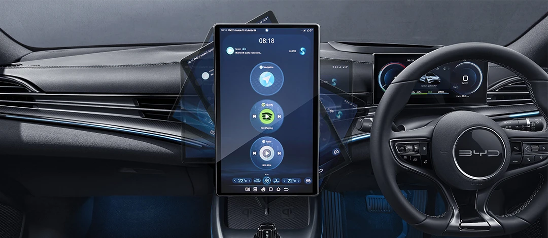 BYD Seal Rotating Touchscreen